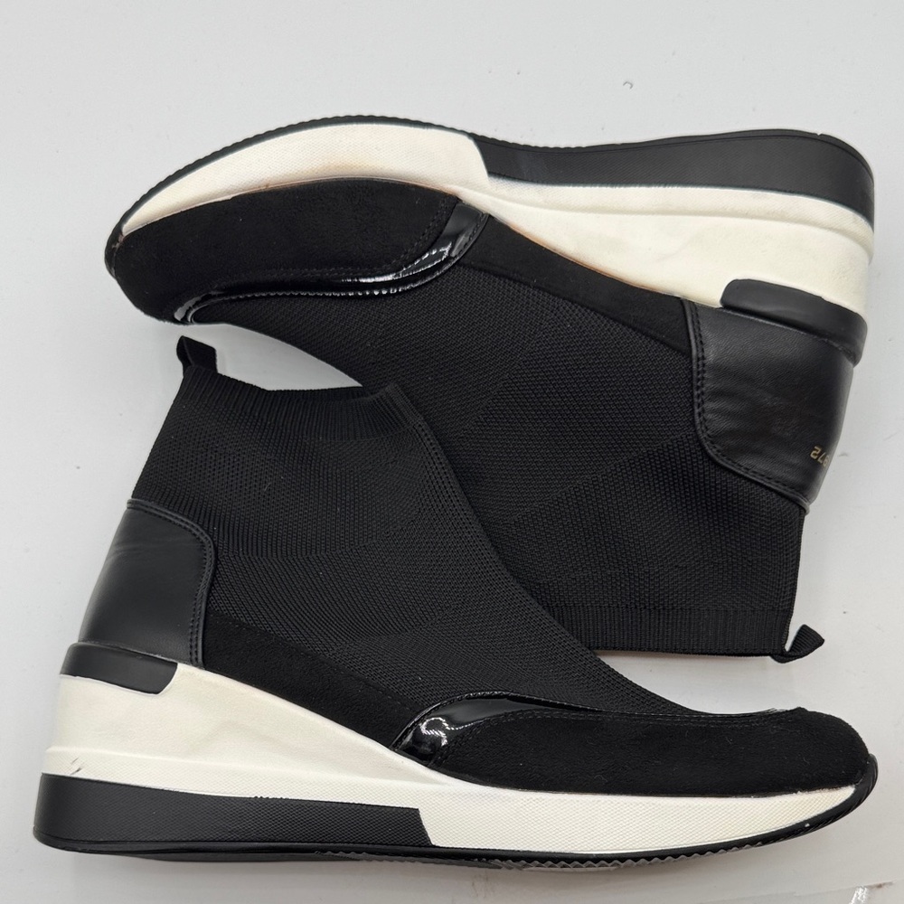 French Connection Women's Starr Slip-on Sock Wedge Sneakers, size 8.5 - Picture 6 of 8